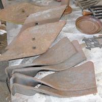 Ricambi per aratro artigianali