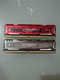 Crucial Ballistix Sport LT 16 GB DDR4 2400 MHZ