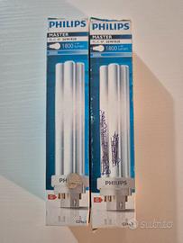 N. 2 Lampadine Philips G24q-3 PL-C 4P 26W/830 
