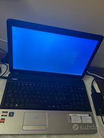 Notebook PackardBell EasyNote TE Win10 funzionante