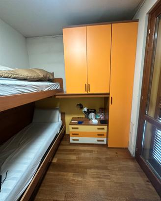 camera con letto a castello