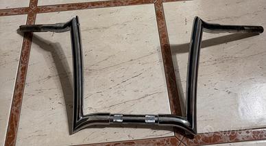 Manubrio Monkey Bars Paul Jeffe 10 pollici cromato