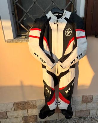tuta intera per moto 