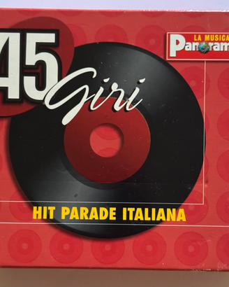 Cofanetto 45 giri Hit Parade Italiana  6 CD