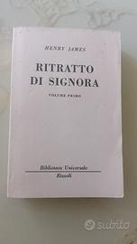 HENRY JAMES- RITRATTO DI SIGNORA bur 1963 RIzzoli