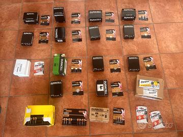Lotto BATTERIE Duracell Energizer per rivenditori