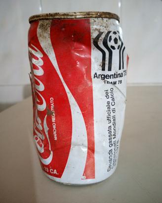 Rara lattina Coca Cola 1978