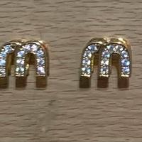 Miu Miu orecchini doppio colore