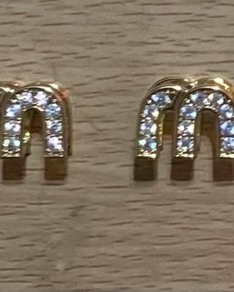Miu Miu orecchini doppio colore