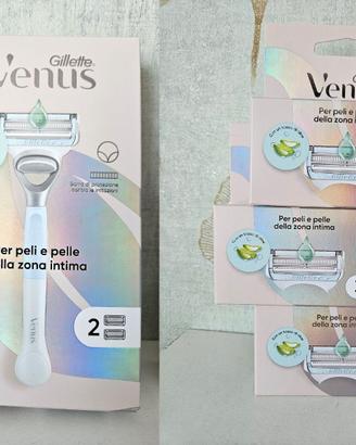 Gillette Venus Intimate. Rasoio + 11 testine.