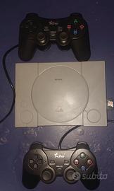 retro console + TV LCD  adatta