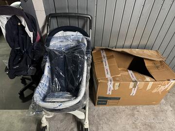 Trio inglesina blu come nuova