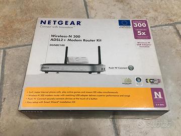 MODEM ROUTER ADSL2+ NETGEAR WIRELESS-N 300