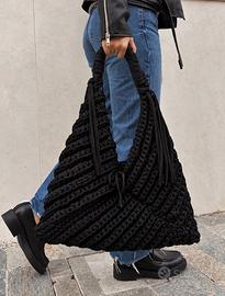 Borsa Tote Nera