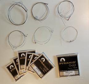 Pyramid Gold Flatwound 010-0465 corde chitarra