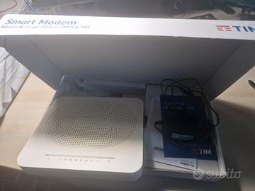 Smart Modem TIM Sercomm - ADSL e Fibra (VD