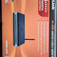 Modem Router D-Link 2640B wirless G ADSL2+