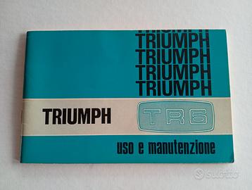 Triumph TR6 Manuale USO MANUTENZIONE 1971