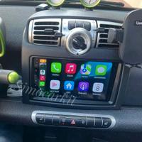 Autoradio 9'' Android 4+64Gb Per Smart Fortwo 451
