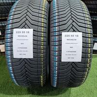 2 gomme 225 55 18 MICHELIN 4 STAGIONI RIF1782