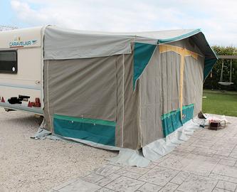 Roulotte caravelair silver 395 con veranda