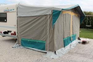 Roulotte caravelair silver 395 con veranda