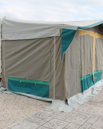 Roulotte caravelair silver 395 con veranda