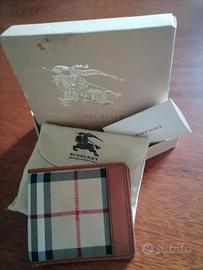 portafoglio burberry