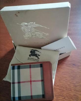portafoglio burberry