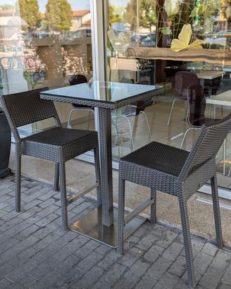 Uniko Living Set 2 sedie e tavolo