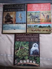 Enciclopedia ragazzi Natura che Vive, anni 60/70