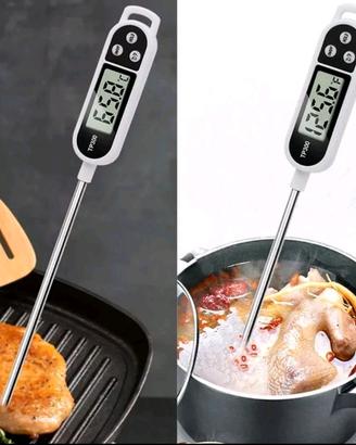 TERMOMETRO DIGITALE  DA CUCINA SONDA CALDO/FREDDO 
