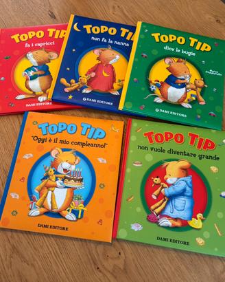 Lotto 5 libri per bambini Topo Tip Dami Editore
