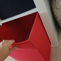 Scatole IKEA per composizioni libreria