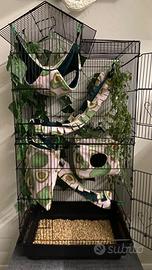 Copri ripiani e scalette per gabbie animali