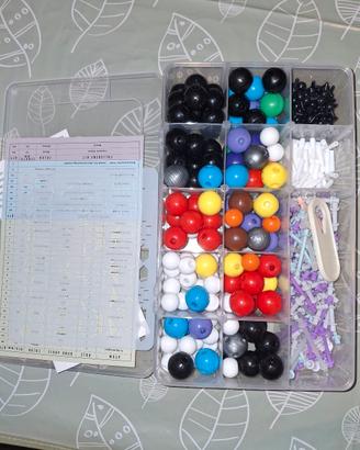 Kit Modello Molecolare Chimica - 444 Pezzi