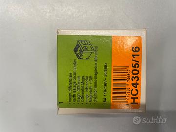 Interruttore magnetotermico differenziale