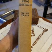 Raro Libro "Captain King Investigates" 1935