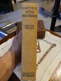 Raro Libro "Captain King Investigates" 1935