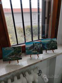 quadretti con cavalletto 