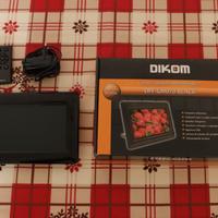 DIKOM CORNICE DIGITALE 7 POLLICI DPF-GM070 BLACK