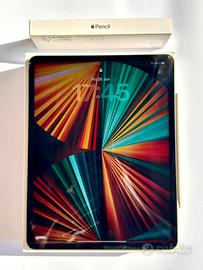 IPad Pro M1 12,9 Wifi 256 Gb + Pencil + 2 Cover