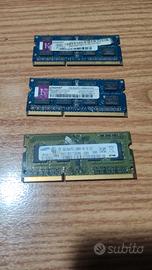memoria RAM per portatile 