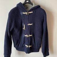 Giacca maglione imbottita Taglia L Blu