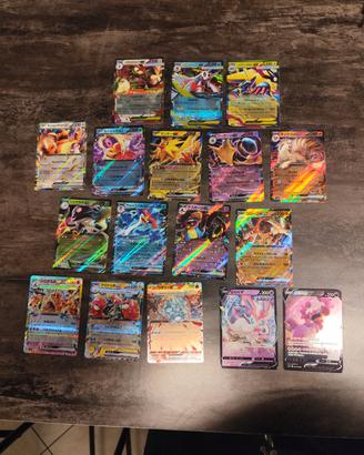 lotto carte Pokemon ex-V