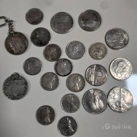 Monete in Argento 20 pz 