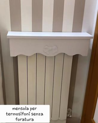 Mensola per termosifoni senza foratura