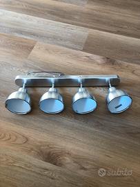 Lampadario lampade orientabili da soffitto