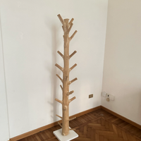 Appendiabiti albero, legno massello