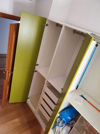 Cassetti/Bastoni per armadio pax IKEA 50 cm.